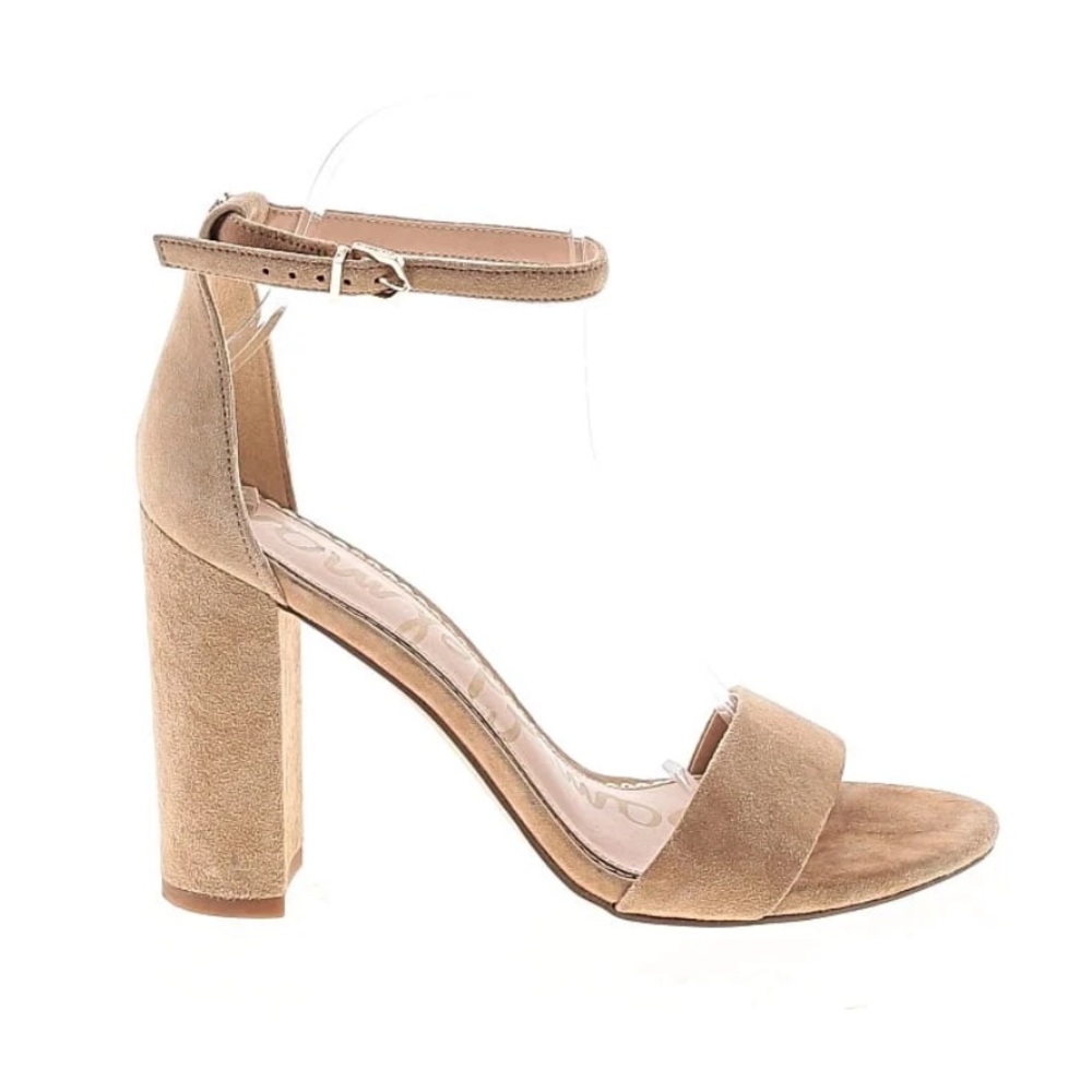 ‘Sam Edelman’ Nude Block Heels